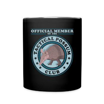 Armadillos Nine-banded Armadillo Gift - Full Colour Mug - black - Front