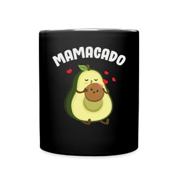 Avocat Guacamole Vegan Cadeau - Mug uni - noir - Devant