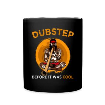 Dubstep It Was Cool Aboriginal Didgeridoo - Full Colour Mug - black - Front