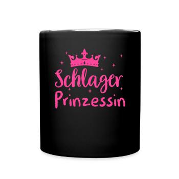 Schlager Tshirt Women's Schlager Party Costume Party - Full Colour Mug - black - Front