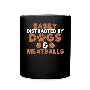 Cadeaux pour les amateurs de boulettes de viande - Mug uni - noir - Devant
