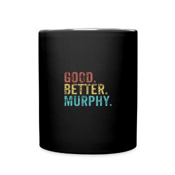Cool guys are called Murphy - Full Colour Mug - black - Front