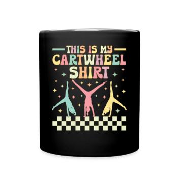 Groovy Gymnastique Gymnaste Acrobate C’est Mon Chariot - Mug uni - noir - Devant
