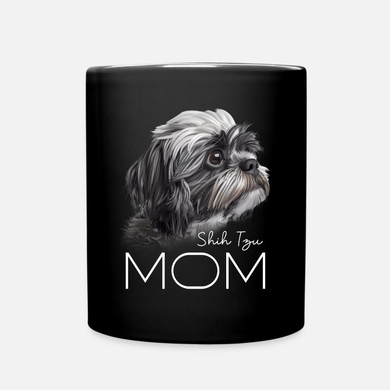 Shih Tzu Maman - Mug uni - noir
