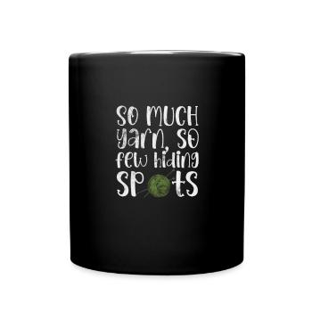 Crochet Tricot - Mug uni - noir - Devant