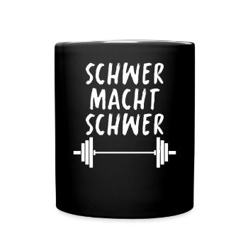 T-shirt de gymnastique drôle de remise en forme Gym d’entraînement - Mug uni - noir - Devant