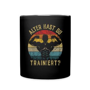 T-shirt de gymnastique drôle de remise en forme Gym d’entraînement - Mug uni - noir - Devant