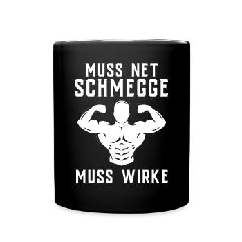 T-shirt de gymnastique drôle de remise en forme Gym d’entraînement - Mug uni - noir - Devant