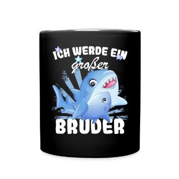 Annonce de la prochaine génération | Je vais être un grand frère en 2025 - Mug uni - noir - Devant