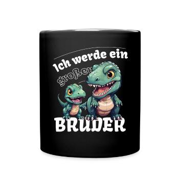 Annonce de la prochaine génération | Je vais être un grand frère en 2025 - Mug uni - noir - Devant