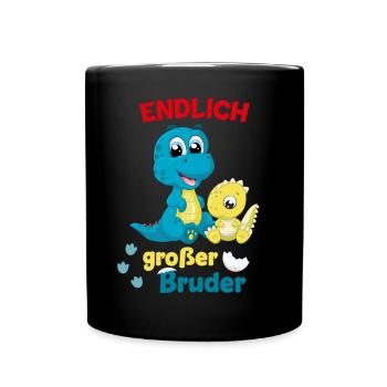 Annonce de la prochaine génération | Je vais être un grand frère en 2025 - Mug uni - noir - Devant