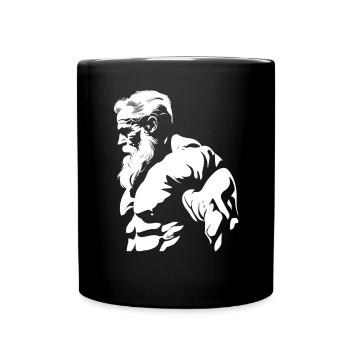 Tshirt de gymnastique drôle fitness entraînement gym - Mug uni - noir - Devant