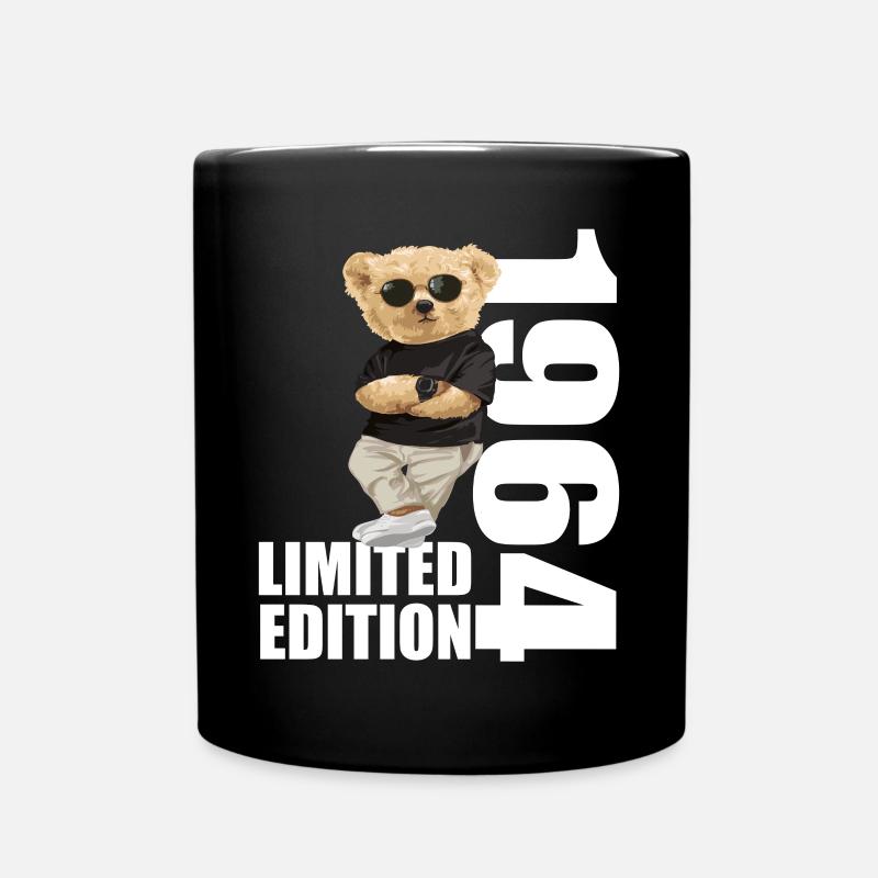 Édition limitée 1964 ours ours anniversaire 1964 - Mug uni - noir