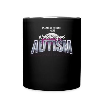 Autism - Full Colour Mug - black - Front