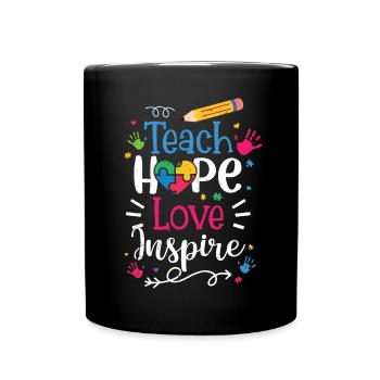 Autism - Full Colour Mug - black - Front