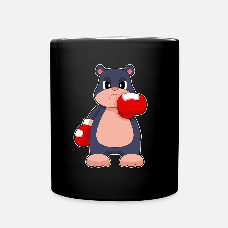 Mole Boxer Gants de boxe Boxe - Mug uni - noir