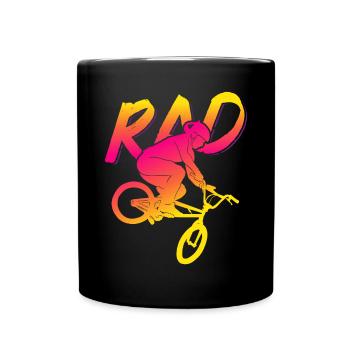 BMX Rider Fille Vélo Vélo Stunt Racing Enfants - Mug uni - noir - Devant