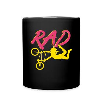 BMX Rider Fille Vélo Vélo Stunt Racing Enfants - Mug uni - noir - Devant