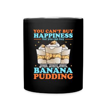 Banana Pudding Banana Pudding Gift - Full Colour Mug - black - Front