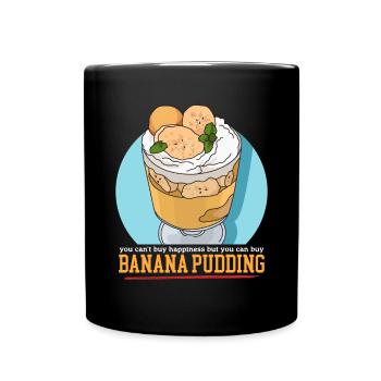 Banana Pudding Banana Pudding Gift - Full Colour Mug - black - Front