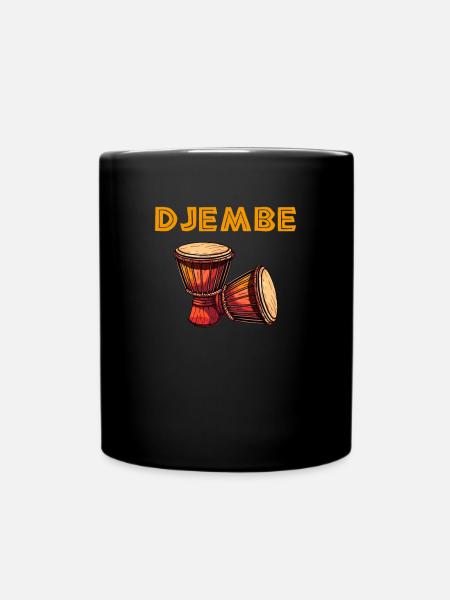 Djembé Tambours Africains - Mug uni - noir