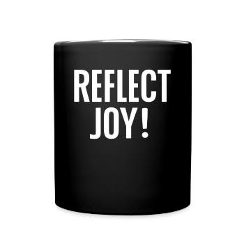 Reflect Joy - Montrez votre joie - Mug uni - noir - Devant