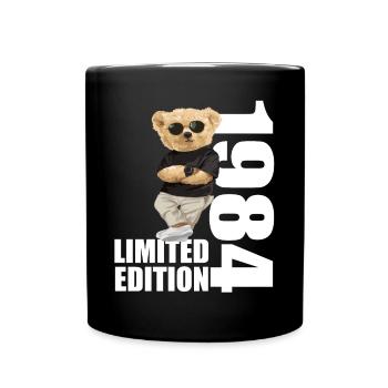 Édition limitée 1984 ours ours anniversaire 1984 - Mug uni - noir - Devant