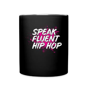 HipHop Dancers Breakdancing 80s 90s Hip Hop - Full Colour Mug - black - Front