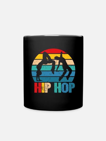 HipHop -Tänzer Breakdancing Der 80er 90er Hip Hop - Tasse einfarbig - Schwarz