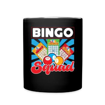 Joueur de bingo Bingo Squad - Mug uni - noir - Devant