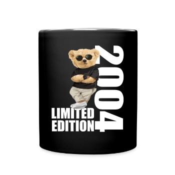 Limited Edition 2004 Bear Bears Birthday 2004 - Full Colour Mug - black - Front