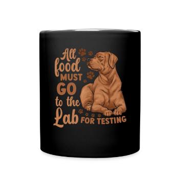 Fuchsroter Labrador Retriever Fox Red Labrador - Full Colour Mug - black - Front