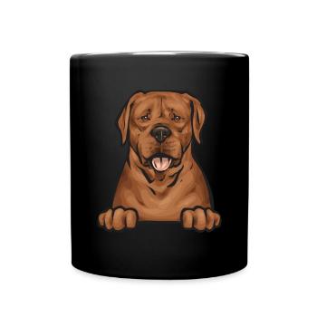 Fuchsroter Labrador Retriever Fox Red Labrador - Full Colour Mug - black - Front