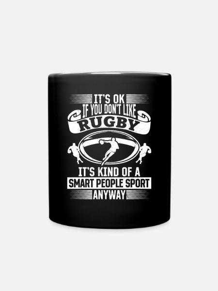 Rugby Season Rugby Saying Rugby Quotes - Full Colour Mug - black