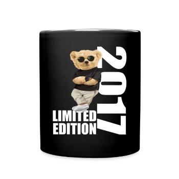 Édition limitée 2017 Ours Ours Anniversaire 2017 - Mug uni - noir - Devant