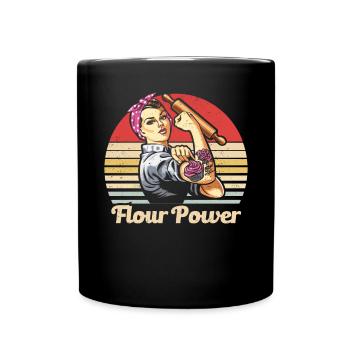 Baker - Full Colour Mug - black - Front
