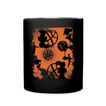 Basket-ball Basketteurs Joueurs - Mug uni - noir - Devant