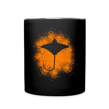 Ray – Elegant Float of the Seas - Full Colour Mug - black - Front
