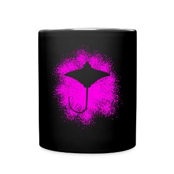 Ray – Elegant Float of the Seas - Full Colour Mug - black - Front