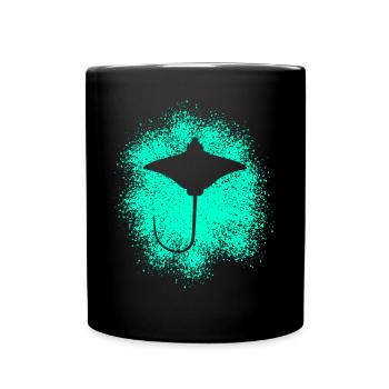 Ray – Elegant Float of the Seas - Full Colour Mug - black - Front