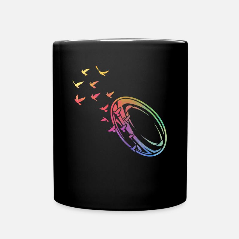 Saison de rugby Ballon de rugby Rugby - Mug uni - noir