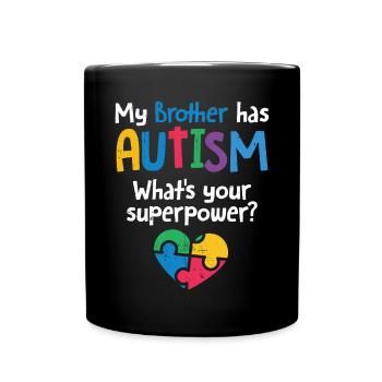 Autism - Full Colour Mug - black - Front
