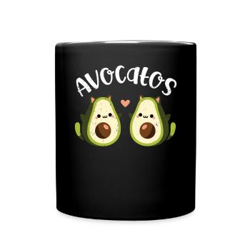 Avocado - Full Colour Mug - black - Front