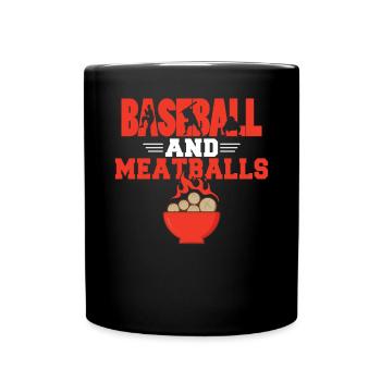 Cadeaux pour les amateurs de boulettes de viande - Mug uni - noir - Devant