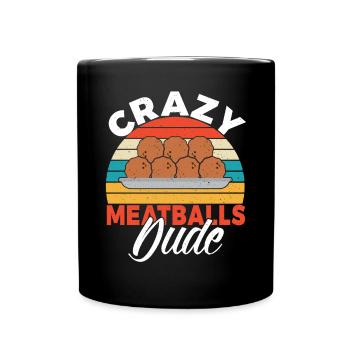 Cadeaux pour les amateurs de boulettes de viande - Mug uni - noir - Devant