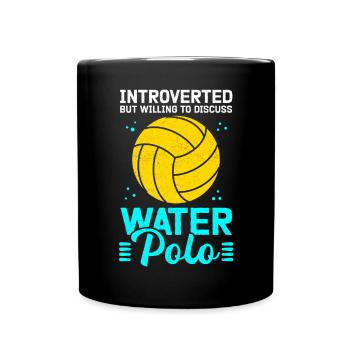 Water Polo Player Water Polo Gift - Full Colour Mug - black - Front