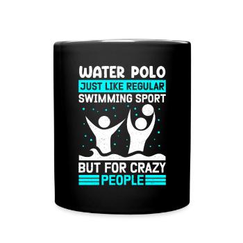 Water Polo Player Funny Water Polo Player Gifts - Full Colour Mug - black - Front