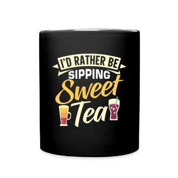 Sweet Tea - Full Colour Mug - black - Front