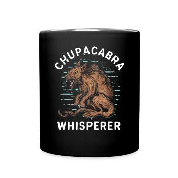 Chupacabra Legendary Creature Beast Cryptozoology - Full Colour Mug - black - Front
