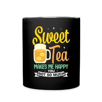 Sweet Tea - Full Colour Mug - black - Front